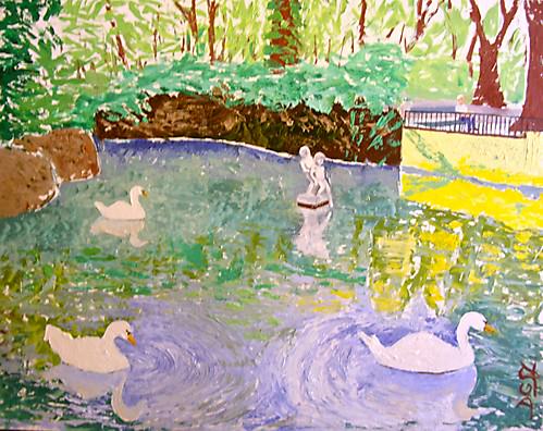 The Swan's Lake - Impressionist